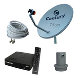 Kit Antena Century Midiabox7 Receptor Digital Antena 75cm 5g