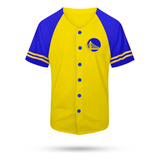 Jersey Casaca Beisbolera Golden State Warriors Bordada