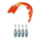 Kit Cables Y Bujías Ferrazzi Gol Power 1.6 8v C Distribuidor
