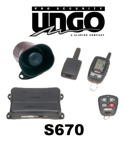 Alarma Ungo S670, 2 Way ,no Viper, Clifford