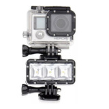 Iluminador Led Luz Gopro Mergulho Flash Sj4000 Prova De Agua