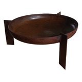 Lareira Externa Lenha, Firepit,aço Corten 45 Cm, Braseiro