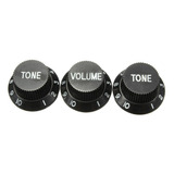 Kit Knob Strato Preto - Cts - Imperial