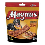 Petisco Cães Bifinho Carne Magnus 500g