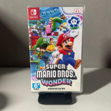 Super Mario Bros Wonder Switch Midia Fisica Asiatico Usado