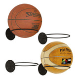 Soporte Pared De Acero Para Balones Baloncesto 4 Piezas