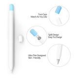 Funda Estuche Silicona Compatible Para Apple Pencil 2 Gene