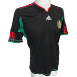 Jersey adidas México 2010 Negro Original 