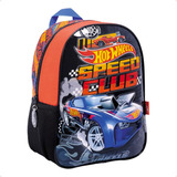 Mochila Jardin Hot Wheels Speed Club 32x25 Cm 12 Pulgadas