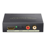 Extrator Hdmi Audio Splitter Spdif Óptica + Rca