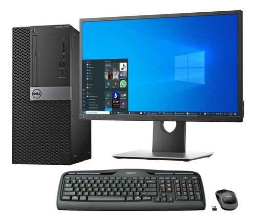 Equipo Completo Dell Optiplex Core I5 6th Gen 2tb Y 256gbssd