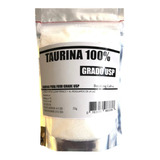 Taurina Pura (100%) En Polvo 250 Gramos Sabor Clásico