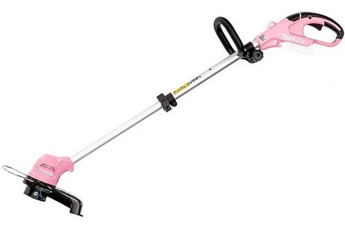 Aparador De Grama Rosa Pink Ur100dzp 12v 260mm S/bat S/car