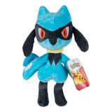 Pokémon - Peluche Riolu De 8 Pulgadas, Con Licencia Oficia.