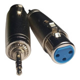 Adaptador Jack 3.5mm Estéreo A Xlr Hembra