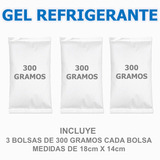 Gel Frio Refrigerante X 300 Gramos 3 Unidades Reutilizable