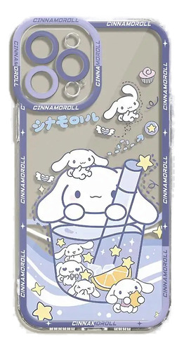 Bonita Funda De Teléfono Kuromi Cinnamoroll Para iPhone 15 1