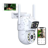 Camara Doble Lente Wifi Ptz Protección Seguridad Exterior