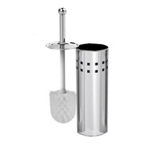 Escova Sanitária De Aço Inox Limpador Vaso Privada Banheiro