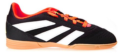 Chuteira Iantil Predator Club adidas Cor Core Black/ Cloud White/ Solar Red Tamanho 31 Br