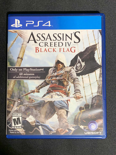 Assasins Creed Black Flag Ps4 Físico Como Nuevo!!!