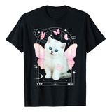 Playera Gato Coquette, Camiseta Estilo Animal