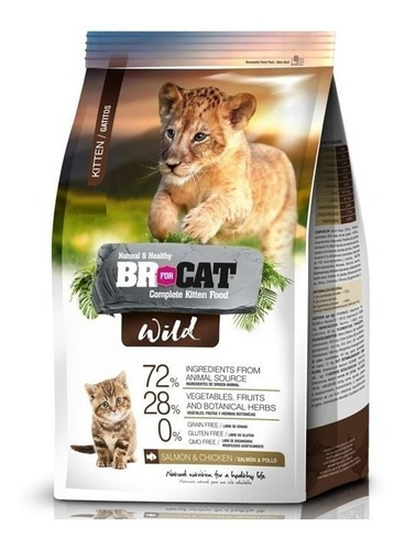 Br For Wild Cat Kitten X 1 Kg