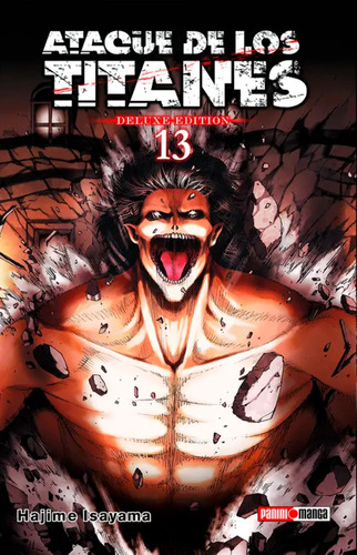 Ataque De Los Titanes Deluxe Manga Panini Español Tomo 13