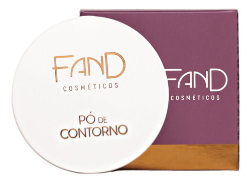 Pó De Contorno Compacto Fand Cosmeticos