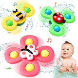 Brinquedos Giratórios Da Ventosa Do Bebê 3pcs, Brinquedos