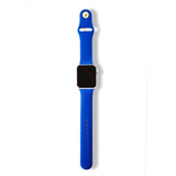 Correa Para Smartwatch Color Azul Electrico 42-44 Mm