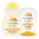  Kit Shampoo E Condicionador Baby Dove Hidratação Glicerinada
