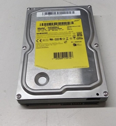 Hd Samsung Sata Hd322hj 320gb 7200rpm