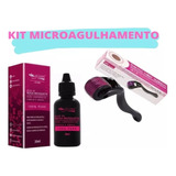 Kit Microagulhamento Dermaroller + Óleo Rosa Mosqueta 