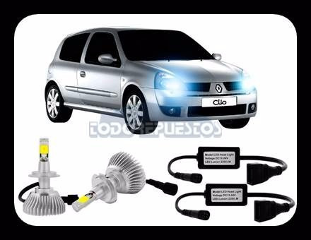 Kit Lamparas Led Cree H4 Clio 2004 Reemplazo Xenón