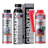 Liqui Moly Engine Flush + Ceratec + Super Diesel Additive