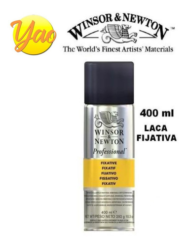 Laca Fijativa Fijador Winsor & Newton Aerosol 400 Ml