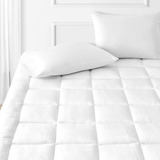 Cubrecolchón Ultrasoft Microplush Topper Twin, White