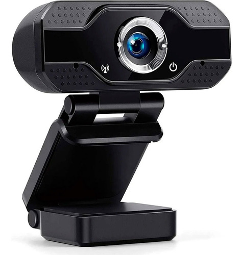Web Cam Full Hd 1080p Video Skype Zoom Pc Color Negro