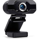 Web Cam Full Hd 1080p Video Skype Zoom Pc Color Negro