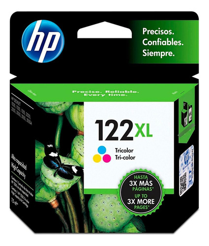 Cartucho Tinta Impresora Hp 122xl Color Original