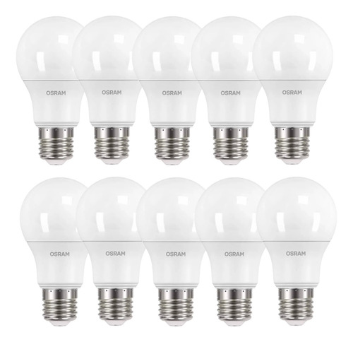 Lámpara Foco Led Osram 14w=100w Luz Blanca Cálida  Pack X 10