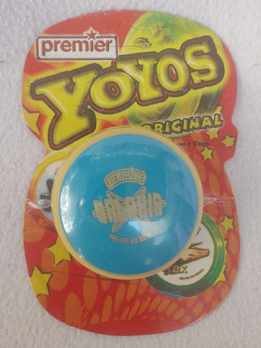 Yoyo Premier Original Amarillo/azul Galaxia Nuevo Yo-yo