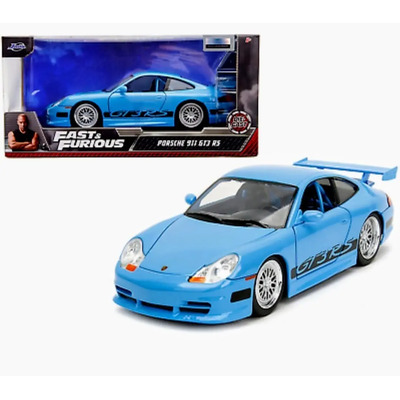 Brian's Porsche 911 Gt3 Rs Azul Rapido Y Furioso 1:24 Jada | Envío gratis