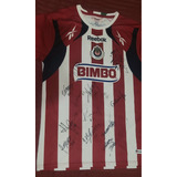 Playera Original Autografiada Chivas 