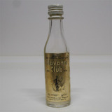 Mini Botella Antigua De Colección Havana Club Rum