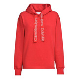 Hoodie Calvin Klein Mujer Candy Apple 9945 C8