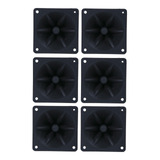 Combo De 6 Tweeters Piezo Con Filtros 85 X 85 X 75 Mm