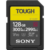 Cartão Sdxc Sony 128gb Sf-g Tough Serie G Uhs-ii V90 300 Mb/
