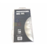 100 Tips Para Unhas Acrigel Reta Natural Oferta Envio Rápido